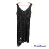 Press & Bastyan 100% Silk Sleeveless Embellished Midi Dress Black UK Size 12 - Ava & Iva