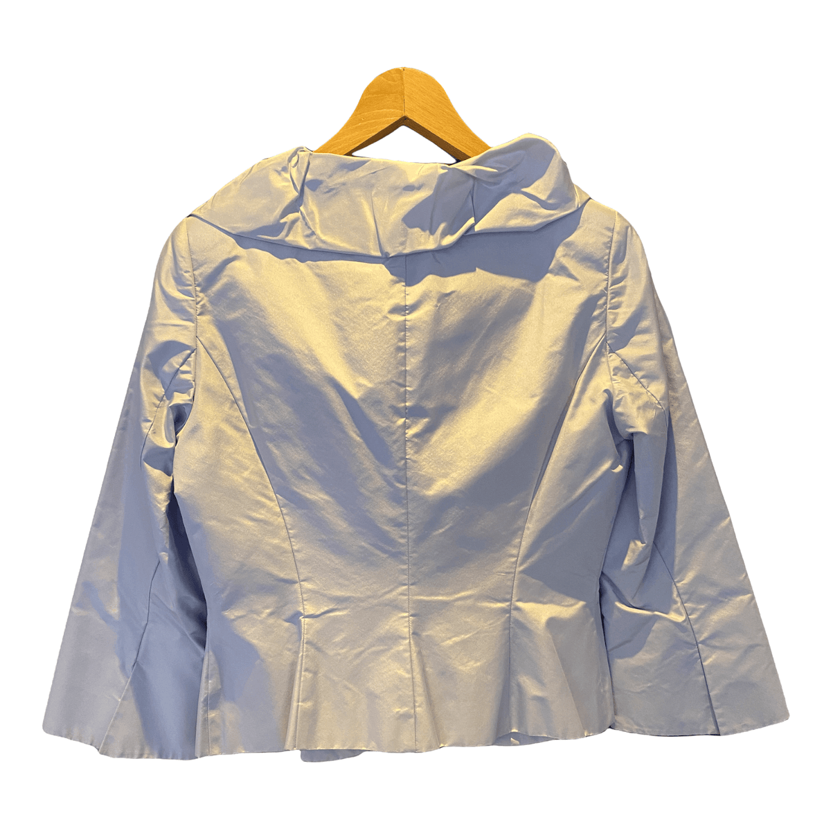 Renato Nucci Satin Jacket Pale Lilac Size 40 (UK 12) - Ava & Iva
