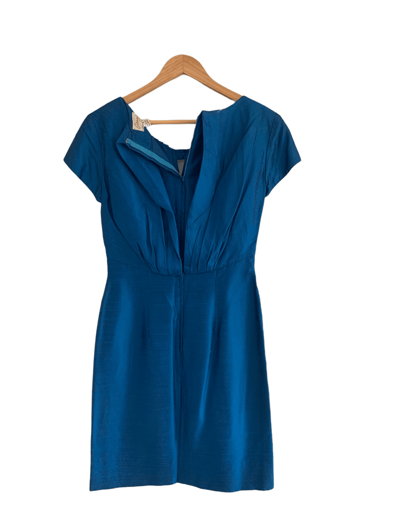 Carnegie of London Dress and Jacket Blue UK Size 14 - Ava & Iva