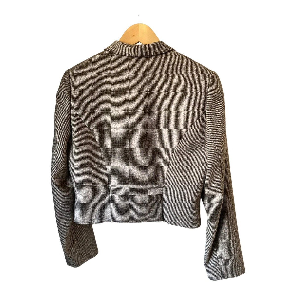 Jigsaw Wool Brown Skirt Suit UK Size 12 - Ava & Iva