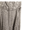 Unbranded Vintage Est. Polyester Cap Sleeve Cocktail Evening Dress Metallic Grey Lilac Floral Print M UK Size 10-12 - Ava & Iva