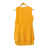Mathilde Cotton Mustard Sleeveless Dress Size 42 UK Size 10 - Ava & Iva