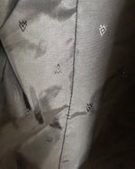 Pamela Sellers Vintage Velvet Cotton Jacket Green Red Floral Print UK Size 14 - Ava & Iva