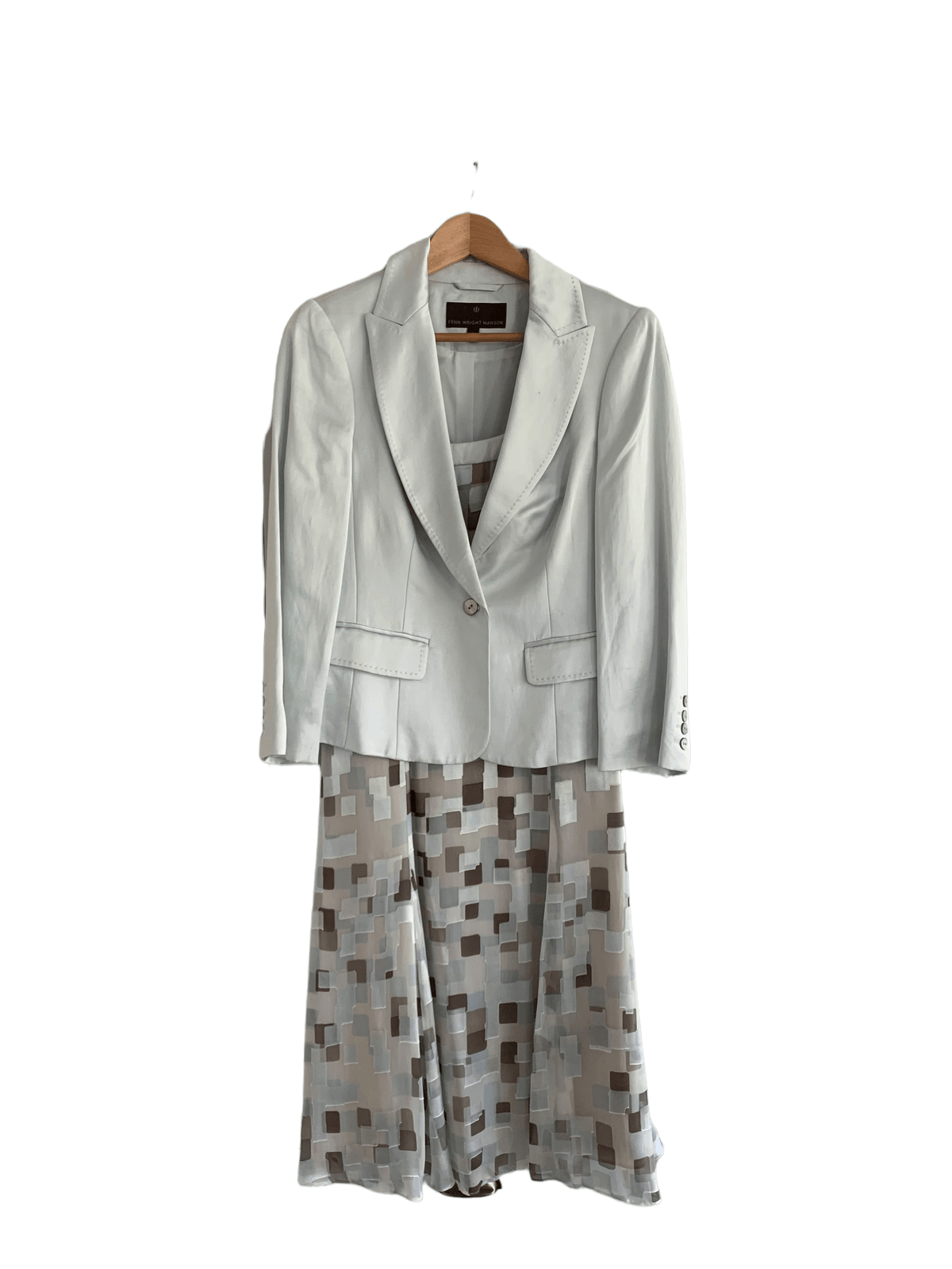 Fenn Wright Manson Dress Suit Blue UK Size 12 - Ava & Iva