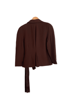 Amanda Wakeley Designer Brown Jacket Size M/L - Ava & Iva