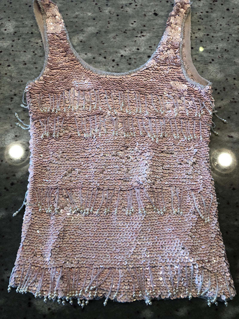 Pink sequin top - Ava & Iva