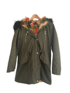 Attentif Parka Coat Khaki EU40 UK12 - Ava & Iva
