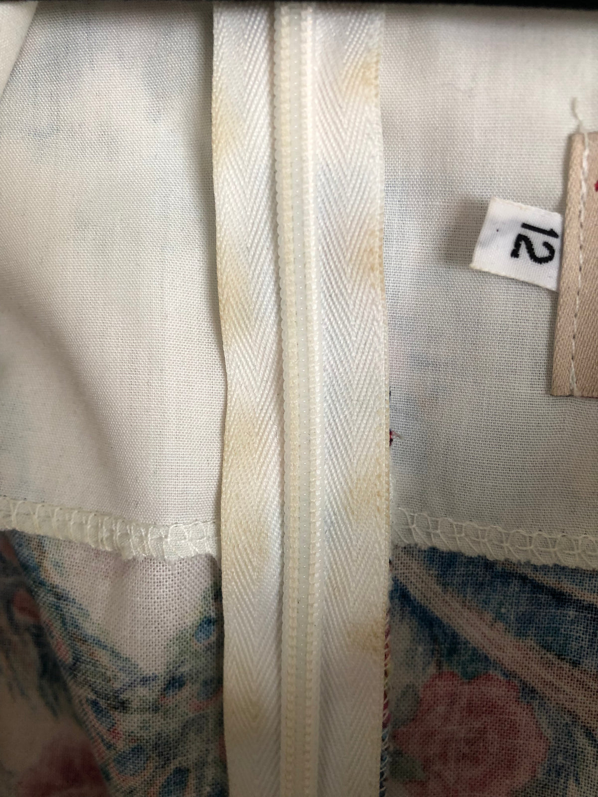 Vanity Project by Limb 100% Cotton Short Sleeve Belted Shift Dress Multicoloured UK Size 12 - Ava & Iva