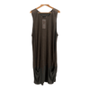 Cos Linen Sleeveless Tunic Dress Taupe Size M/L - Ava & Iva