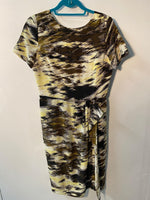 Jaeger Silk Dress Abstract Animal Print UK Size 10 BNWT RRP£220 - Ava & Iva