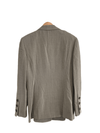 Louis Féraud Single Breasted Jacket Grey UK Size 14 - Ava & Iva