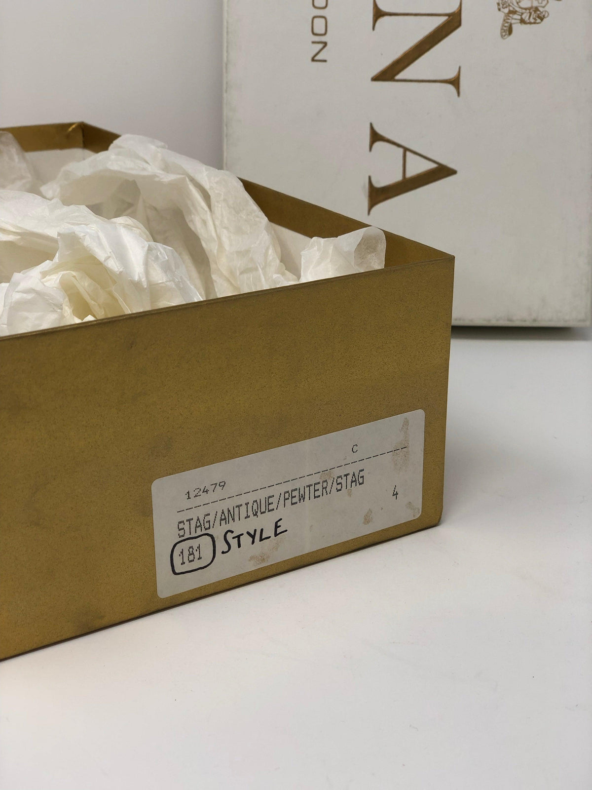 Gina Vintage Leather Court Shoes Brown and Pewter Colour UK4 - Ava & Iva