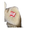 Vintage Genuine Sheepskin Tan Long Sleeved Coat UK Size 16 - Ava & Iva