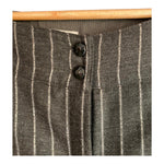 Armani Grey Pinstriped Trousers UK Size 8 - Ava & Iva