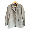 P & F Haggars Wool Pale Blue Checked Skirt Suit UK Size 12 - Ava & Iva