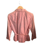 Monsoon Silk Coral 3/4 Sleeved Jacket UK Size 12 - Ava & Iva