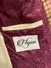 Flynn Eve Jacket Wool Plum & Olive Check UK size 8 (36) RRP £398 BNWT - Ava & Iva