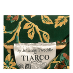 Vintage Julienne Tweddle for Tiarco London 100% Cotton Half Sleeve Maxi Dress Green Floral Print M UK Size 12 - Ava & Iva