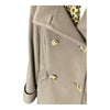 Sub-Couture Wool & Cashmere Blend Taupe Long Sleeved Coat UK Size 12 - Ava & Iva