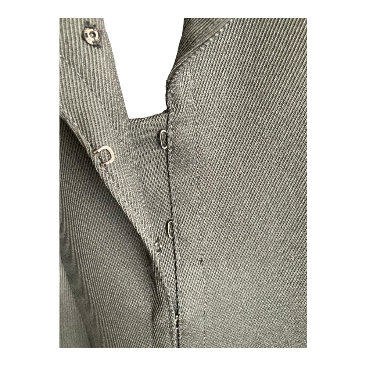 Emporio Armani Wool Black trouser Suit UK Size 12 - Ava & Iva