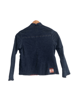 Kenzo Denim Zip Front Embroidered Jacket UK Size XS - Ava & Iva