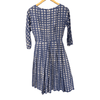 Styled By Tudor Vintage Cotton Dress Blue Gingham Check UK Size 10 - Ava & Iva