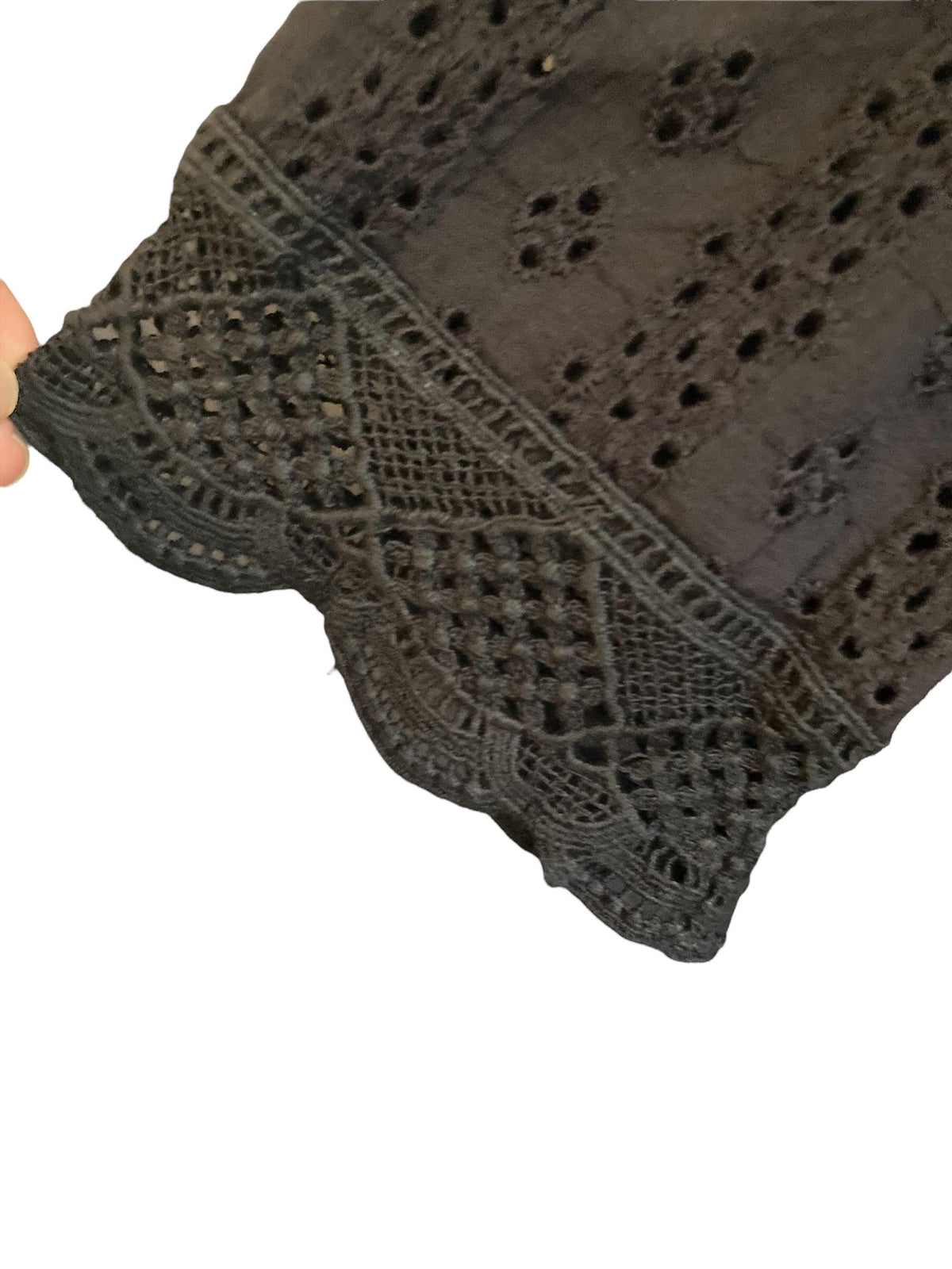 Lily Ella Cotton Navy Short Sleeved Dress UK Size 12 - Ava & Iva