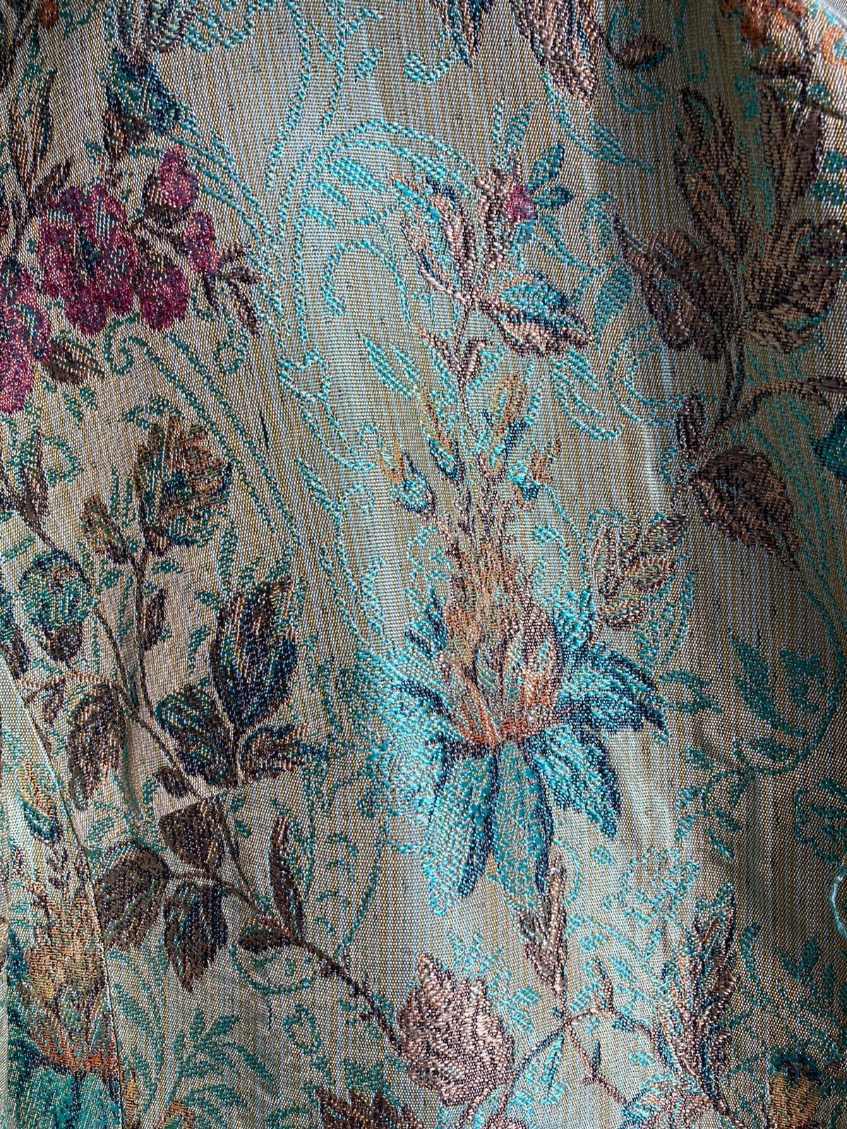 Kristen Krog Light Green Patterned Jacket UK Size 22 - Ava & Iva