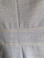 Vintage Pale Blue Long Sleeved Coat UK Size 12 - Ava & Iva