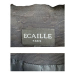 Ecaille Black Embossed Trouser Suit UK Size 16 - Ava & Iva