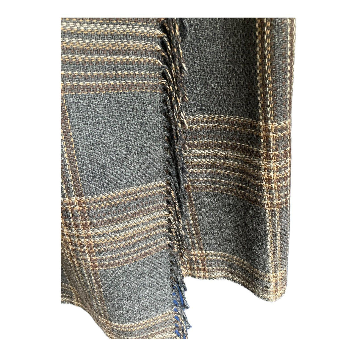 Roxtons Wool Brown Woven Skirt UK Size 12 - Ava & Iva