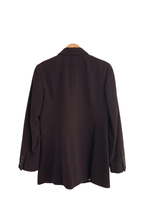 Austin Reed 100% Wool Single Breasted Jacket Brown IT36 UK Size 12 - Ava & Iva