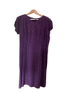 The Mayfair Shop Vintage Dress and Jacket Purple UK Size 14-16 - Ava & Iva