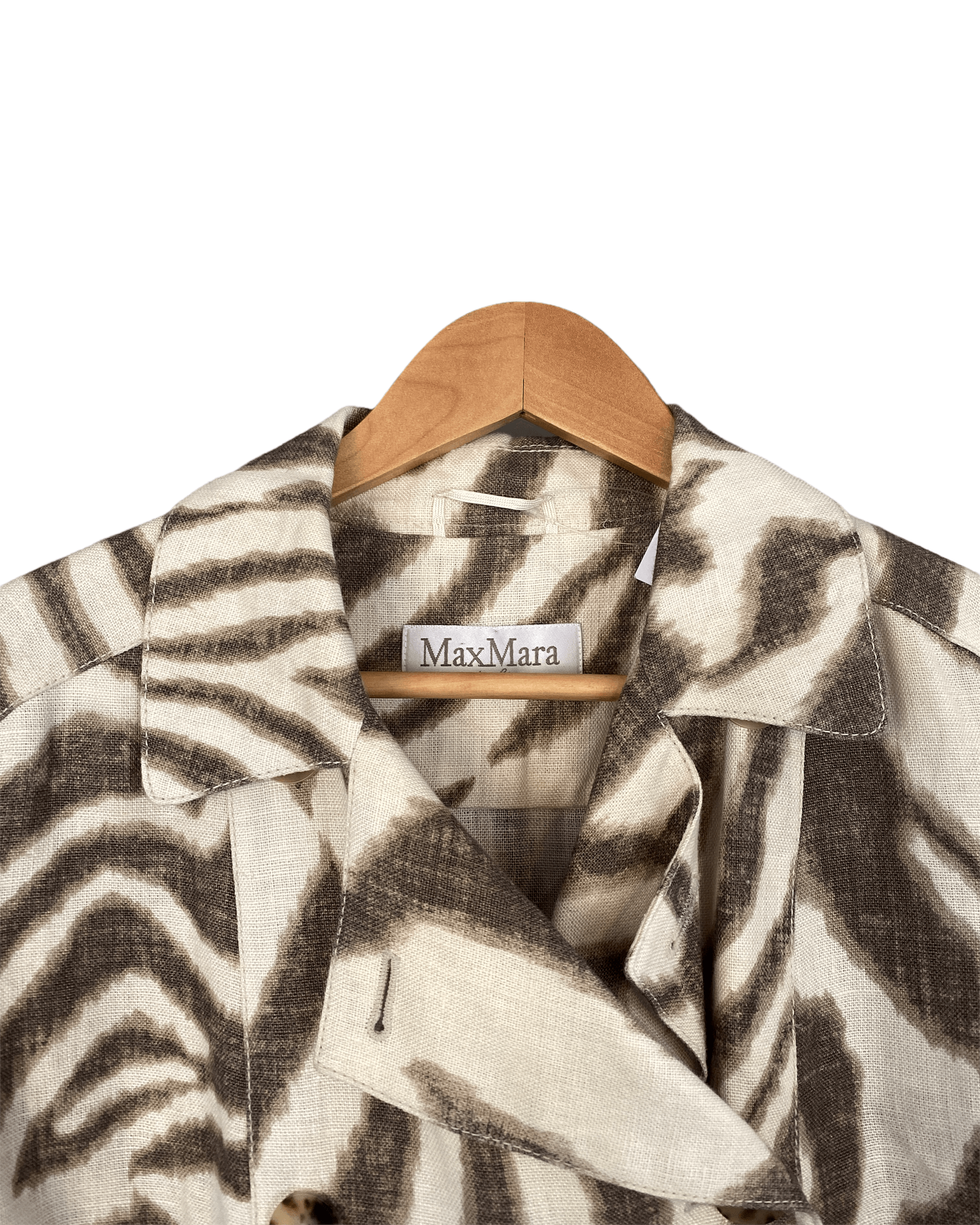 Max mara leopard sales coat