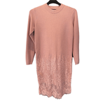 Just Cavalli Wool and Lace Dress Dusky Print UK Size 10/12 - Ava & Iva
