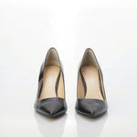 Ralph Lauren Leather Black Court Shoe UK Size 9.5. - Ava & Iva